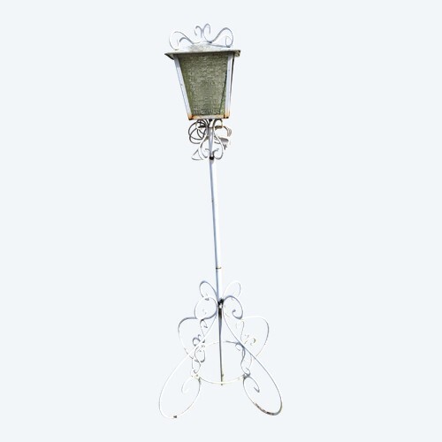 Lampadaire fer forgé - en,