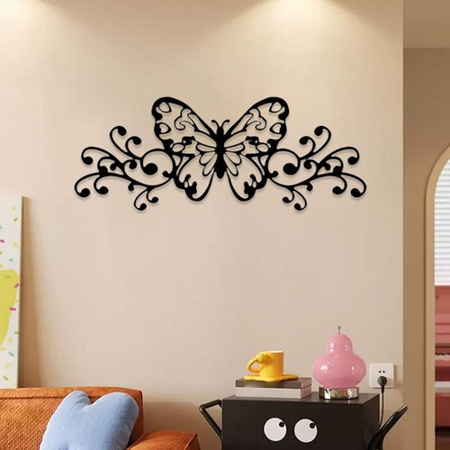 Décoration papillon fer - décoration, en