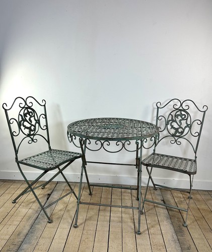 Salon jardin fer forgé - en,