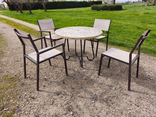Salon jardin pierre - en,