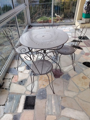Salon jardin fer - salon,