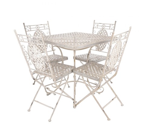 Set table chaises - table, 4