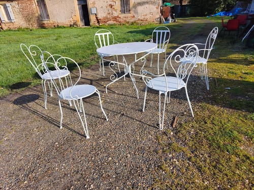 Salon jardin fer - fer, forgé